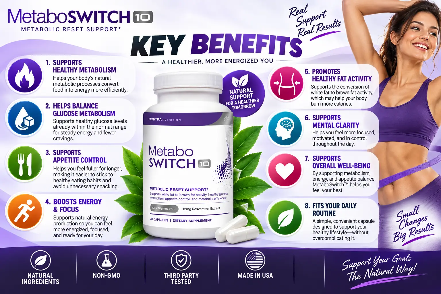 MetaboSwitch key benefits